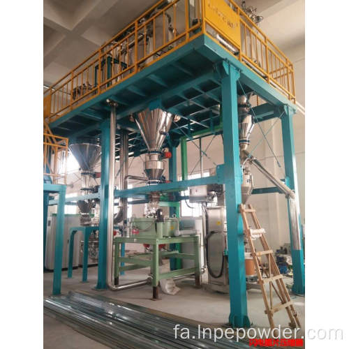 پودر آسیاب جت تخت سیال شده